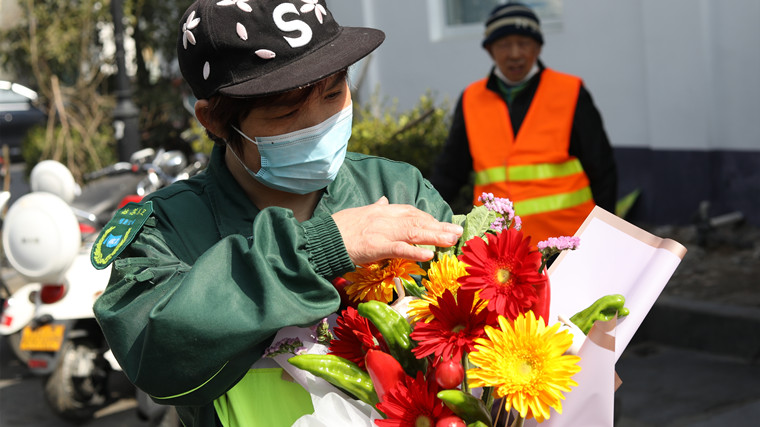 蔬菜花送祝福